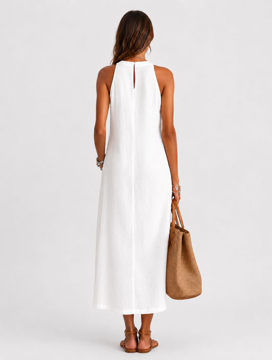 Filomena - Vestido midi retro chique