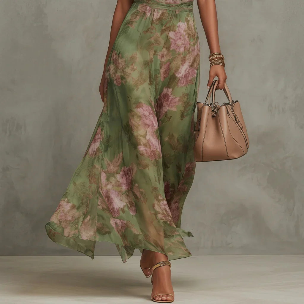 Leonie – Midi-Kleid mit Halterneck